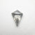 0.59ct 7.66x5.57x2.41mm Kite Rosecut 18363-06 - Misfit Diamonds