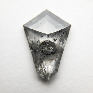 2.04ct 12.28x8.45x3.01mm Shield Rosecut 18363-10 - Misfit Diamonds