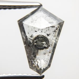 2.04ct 12.28x8.45x3.01mm Shield Rosecut 18363-10 - Misfit Diamonds