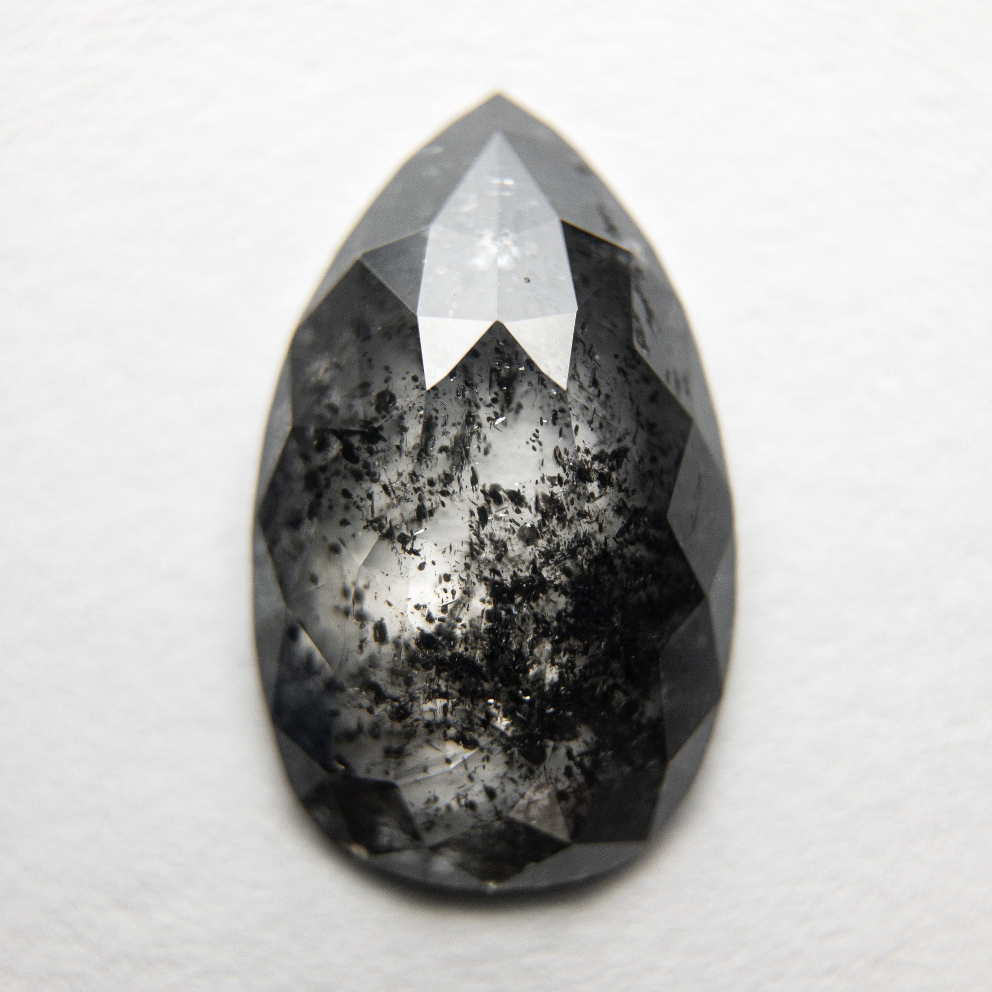 2.37ct 12.86x7.97x2.69mm Pear Rosecut 18364-01 - Misfit Diamonds