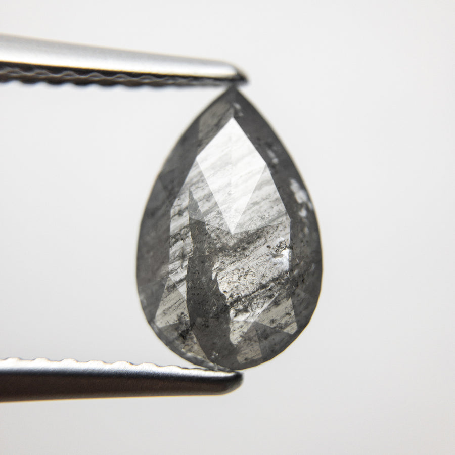 1.52ct 10.19x6.69x2.80mm Pear Rosecut 18364-07 - Misfit Diamonds