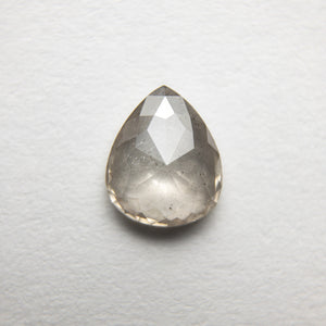 0.70ct 6.87x5.69x2.14mm Pear Rosecut 18364-08 - Misfit Diamonds