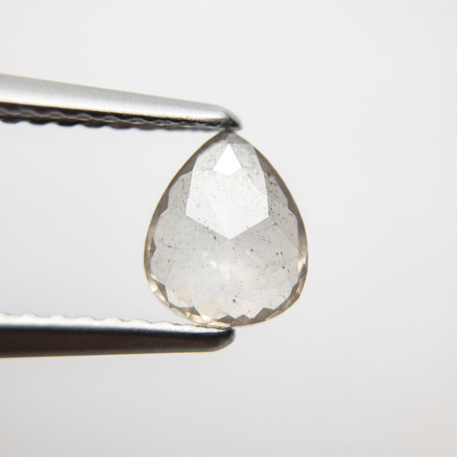 0.70ct 6.87x5.69x2.14mm Pear Rosecut 18364-08 - Misfit Diamonds