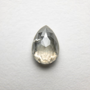 0.82ct 7.06x5.00x2.75mm Pear Rosecut 18364-10 - Misfit Diamonds