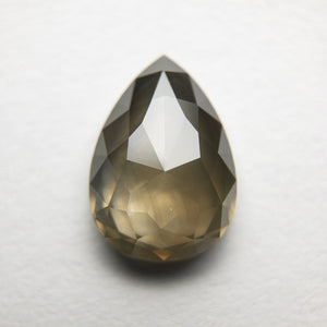 1.84ct 10.07x7.17x3.07mm Pear Rosecut 18364-11 - Misfit Diamonds