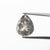 1.72ct 8.03x6.43x4.21mm Pear Double Cut 18364-12 - Misfit Diamonds
