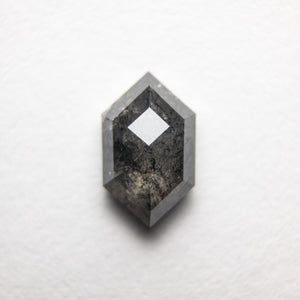 1.04ct 8.57x5.24x2.84mm Hexagon Rosecut 18366-08 - Misfit Diamonds