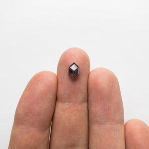 1.04ct 8.57x5.24x2.84mm Hexagon Rosecut 18366-08 - Misfit Diamonds
