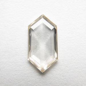0.96ct 10.52x5.40x1.72mm Hexagon Rosecut 18369-01 - Misfit Diamonds