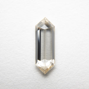 0.69ct 10.10x3.54x2.02mm Hexagon Rosecut 18369-03 - Misfit Diamonds