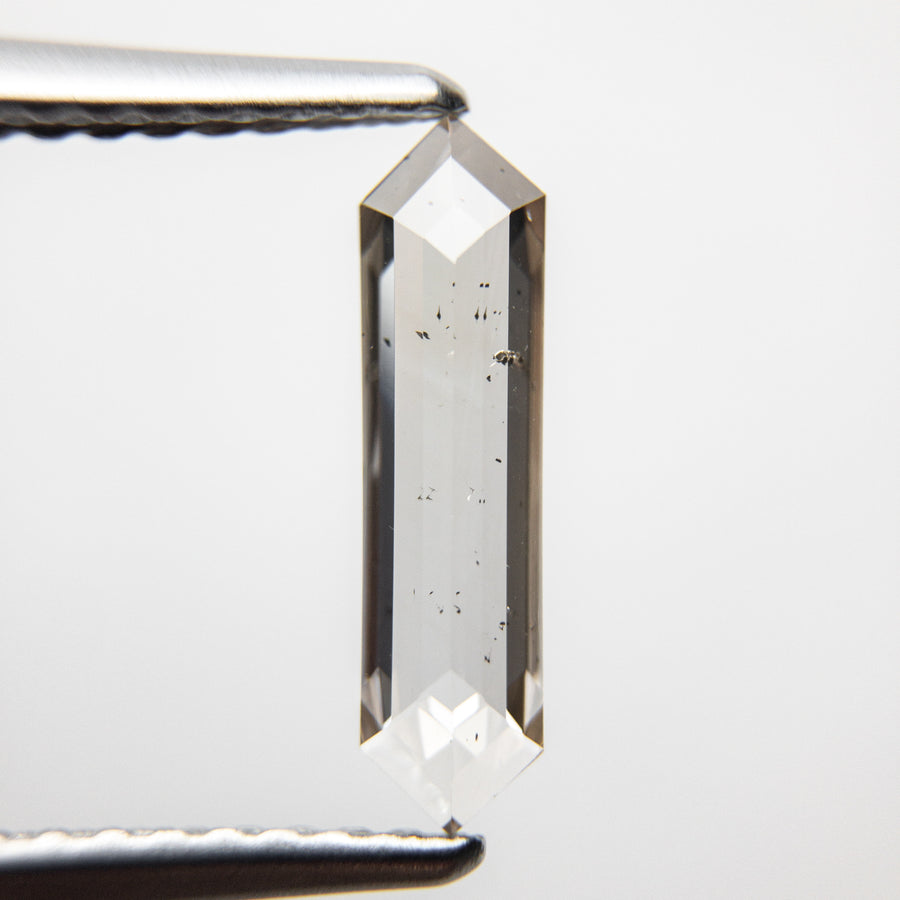 0.69ct 11.90x3.11x1.69mm Hexagon Rosecut 18369-04 - Misfit Diamonds