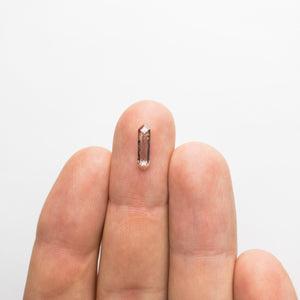 0.69ct 11.90x3.11x1.69mm Hexagon Rosecut 18369-04 - Misfit Diamonds