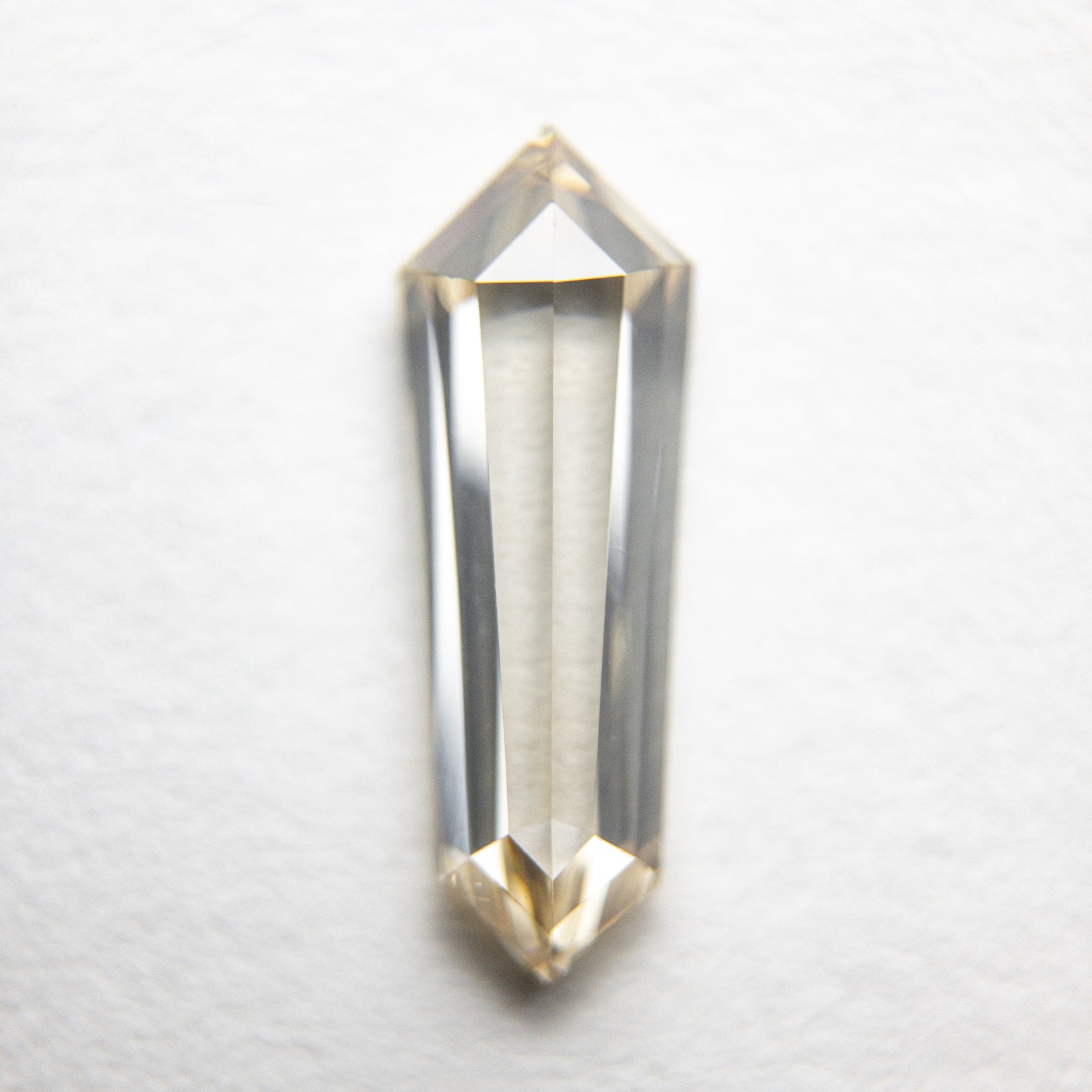 1.33ct 12.75x4.56x2.58mm Hexagon Rosecut 18369-08 - Misfit Diamonds