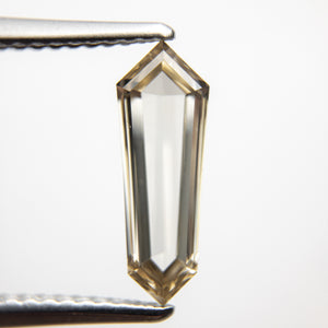 1.33ct 12.75x4.56x2.58mm Hexagon Rosecut 18369-08 - Misfit Diamonds