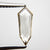 0.90ct 11.97x4.76x1.82mm Hexagon Rosecut 18369-09 - Misfit Diamonds