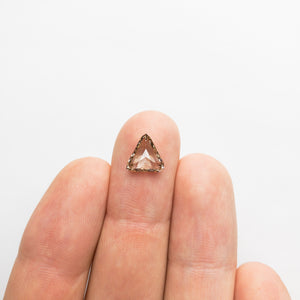 1.52ct 9.59x9.09x2.88mm Trillion Rosecut 18369-17 - Misfit Diamonds