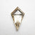1.01ct 11.12x6.70x2.47mm Kite Rosecut 18369-21 - Misfit Diamonds
