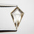 1.01ct 11.12x6.70x2.47mm Kite Rosecut 18369-21 - Misfit Diamonds