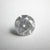 1.80ct 7.67x7.73x4.80mm Silver Grey Round Brilliant 18370-01 - Misfit Diamonds