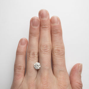 1.80ct 7.67x7.73x4.80mm Silver Grey Round Brilliant 18370-01 - Misfit Diamonds
