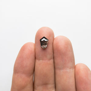 1.98ct 10.33x7.28x3.33mm Shield Rosecut 18378-02 - Misfit Diamonds