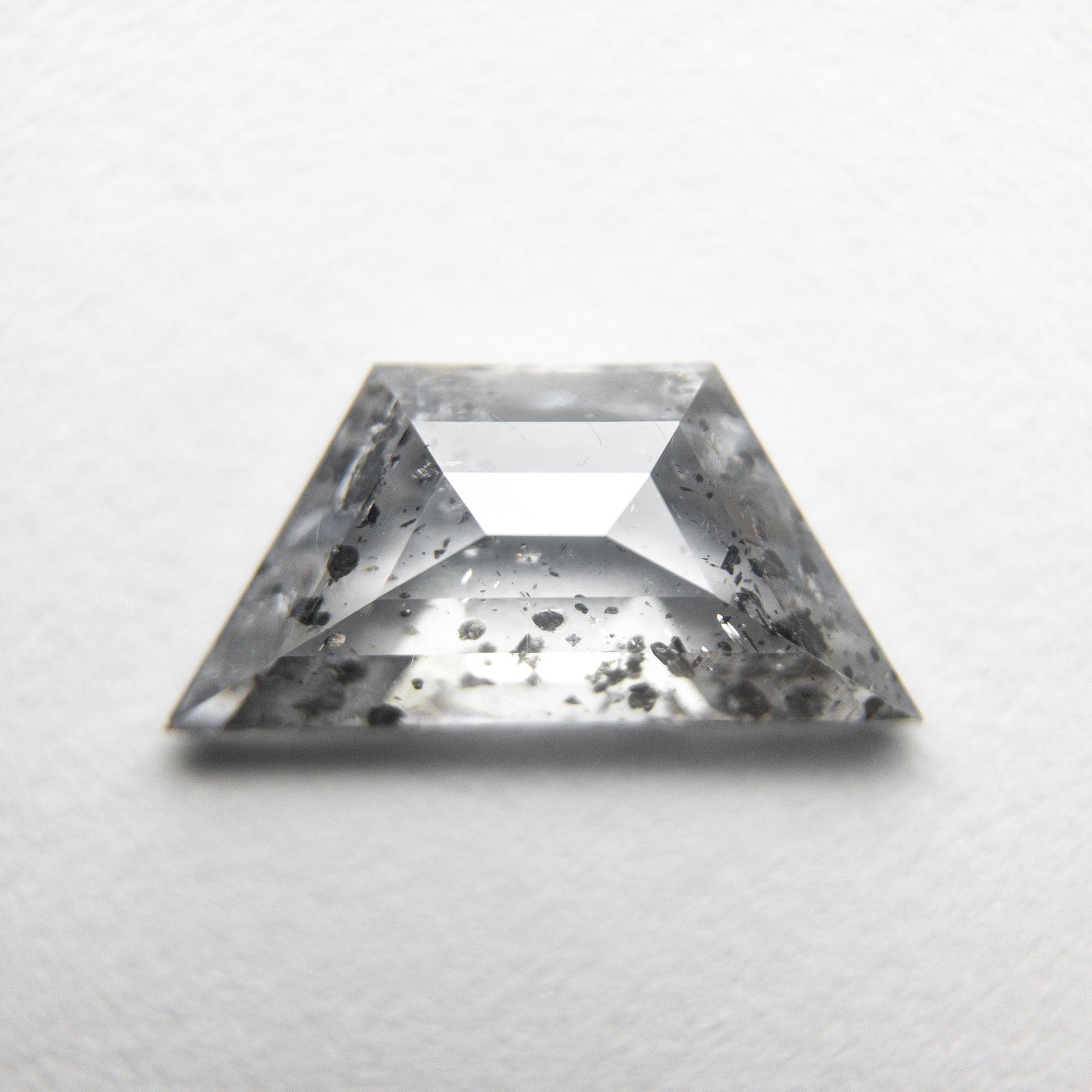 1.09ct 10.52x5.18x2.42mm Trapezoid Rosecut 18381-01 - Misfit Diamonds