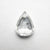 1.04ct 8.09x5.91x2.53mm Pear Rosecut 18382-01 - Misfit Diamonds