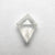 0.69ct 7.80x5.69x2.70mm Kite Rosecut 18383-02 - Misfit Diamonds