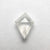 0.69ct 7.80x5.69x2.70mm Kite Rosecut 18383-02 - Misfit Diamonds