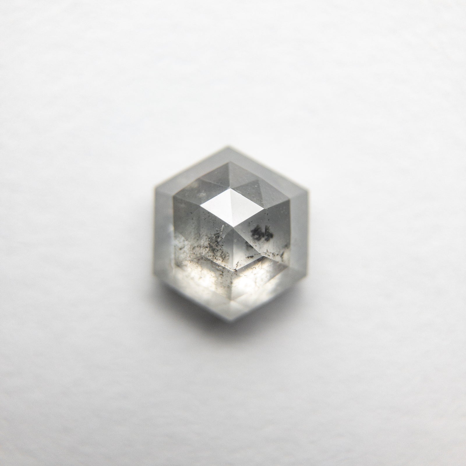 1.02ct 6.27x5.51x3.40mm Hexagon Rosecut 18386-01 - Misfit Diamonds