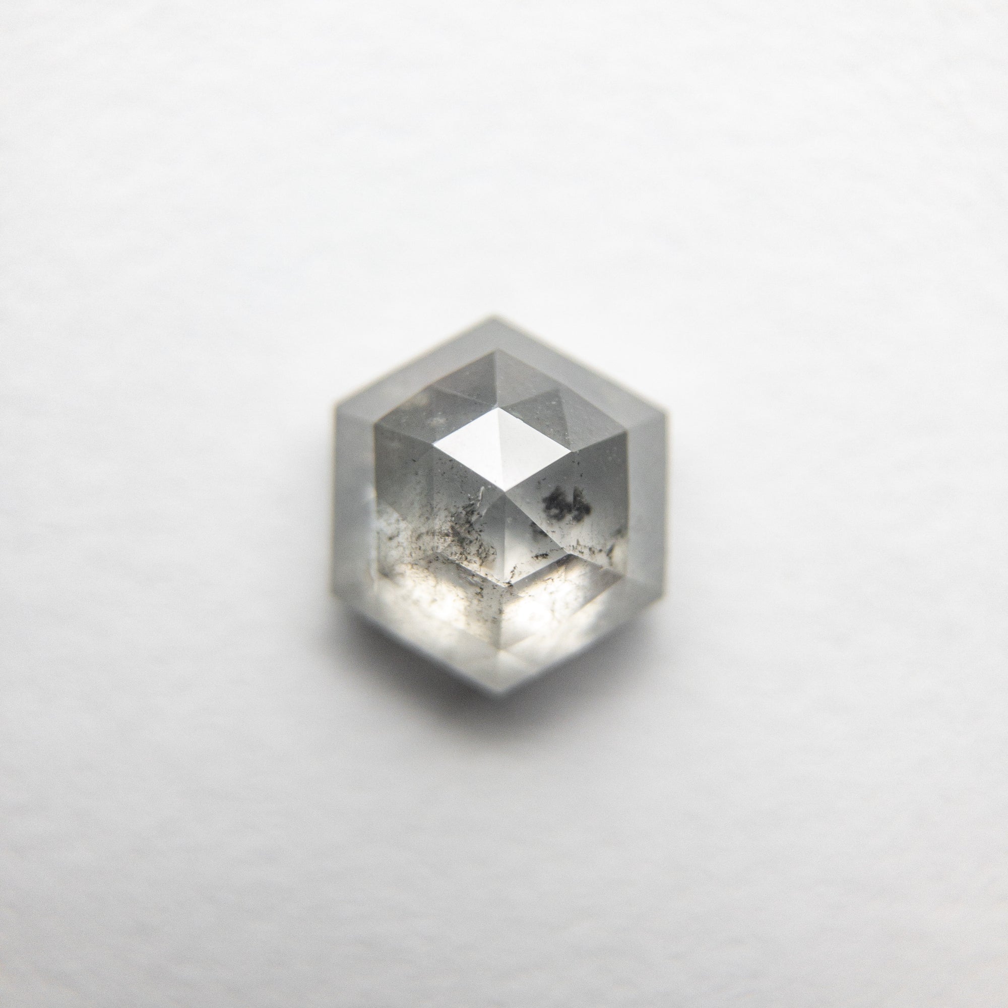 1.02ct 6.27x5.51x3.40mm Hexagon Rosecut 18386-01 - Misfit Diamonds