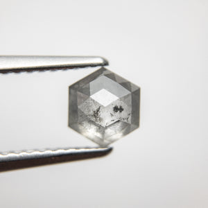 1.02ct 6.27x5.51x3.40mm Hexagon Rosecut 18386-01 - Misfit Diamonds