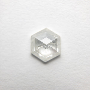 0.64ct 6.23x5.36x2.44mm Hexagon Rosecut 18386-03 - Misfit Diamonds