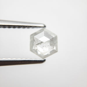 0.64ct 6.23x5.36x2.44mm Hexagon Rosecut 18386-03 - Misfit Diamonds