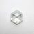 0.83ct 7.22x6.02x2.40mm Hexagon Rosecut 18386-04 - Misfit Diamonds