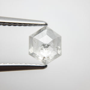 0.83ct 7.22x6.02x2.40mm Hexagon Rosecut 18386-04 - Misfit Diamonds