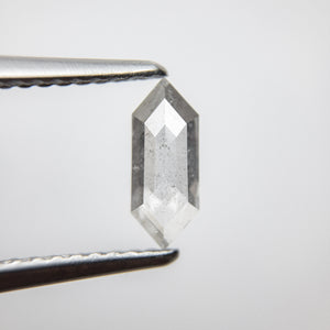0.61ct 8.52x3.41x2.15mm Hexagon Rosecut 18386-05 - Misfit Diamonds