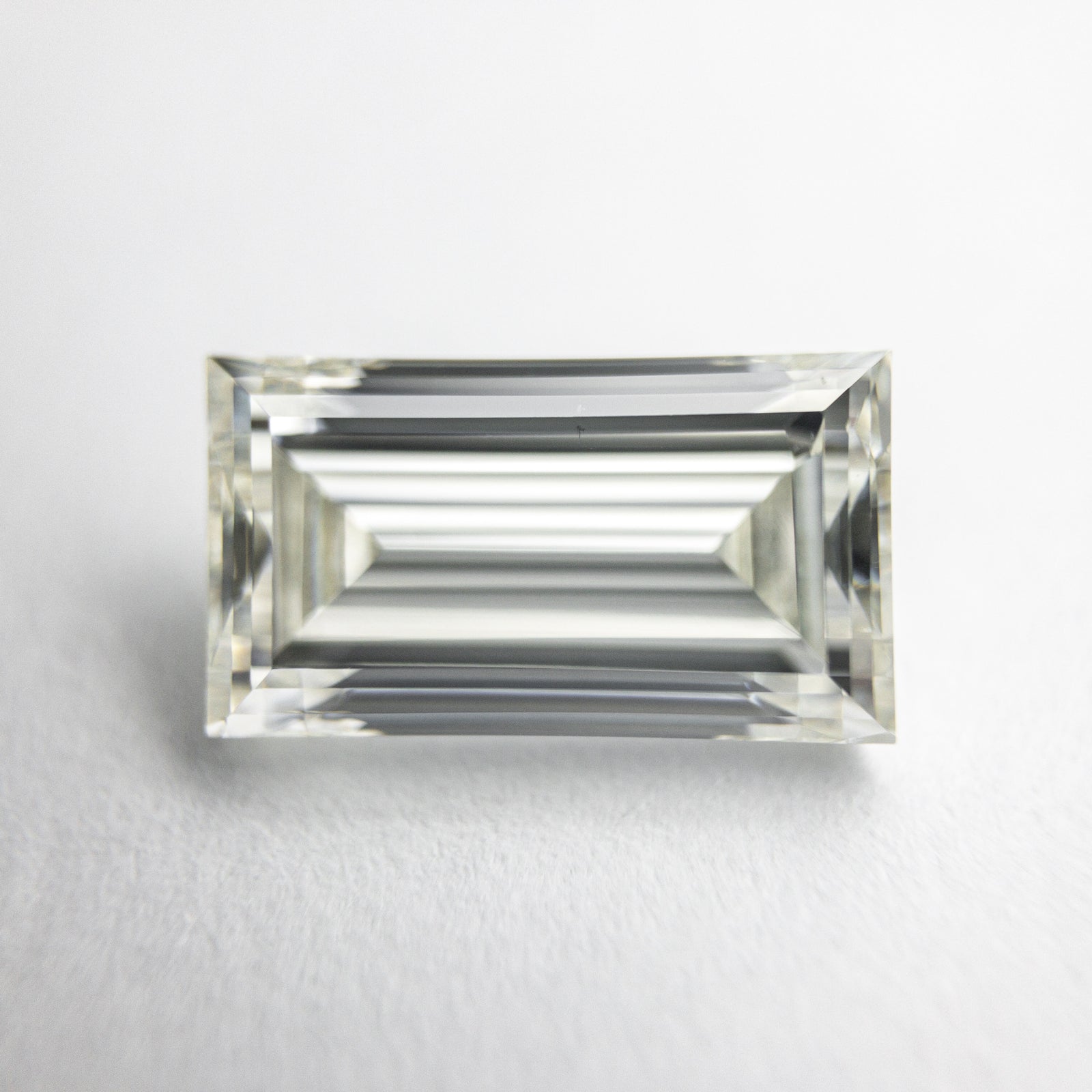 2.01ct 9.63x5.46x3.67mm GIA VS2 K Antique Baguette Step Cut 18394-01 - Misfit Diamonds