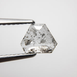 0.79ct 7.62x6.07x1.79mm Shield Rosecut 18400-01 - Misfit Diamonds