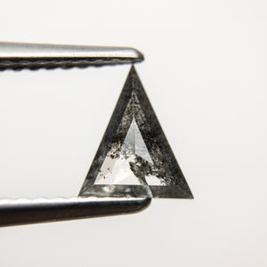 0.42ct 7.54x6.34x1.67mm Triangle Rosecut 18400-02 - Misfit Diamonds