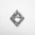 0.59ct 7.63x6.95x2.21mm Kite Rosecut 18400-04 - Misfit Diamonds