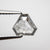 1.22ct 8.20x7.05x2.65mm Shield Rosecut 18400-09 - Misfit Diamonds
