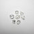 7pcs 1.22cttw 5.05-3.09mm Mixed Shape Geometric Melee 18401-01 - Misfit Diamonds