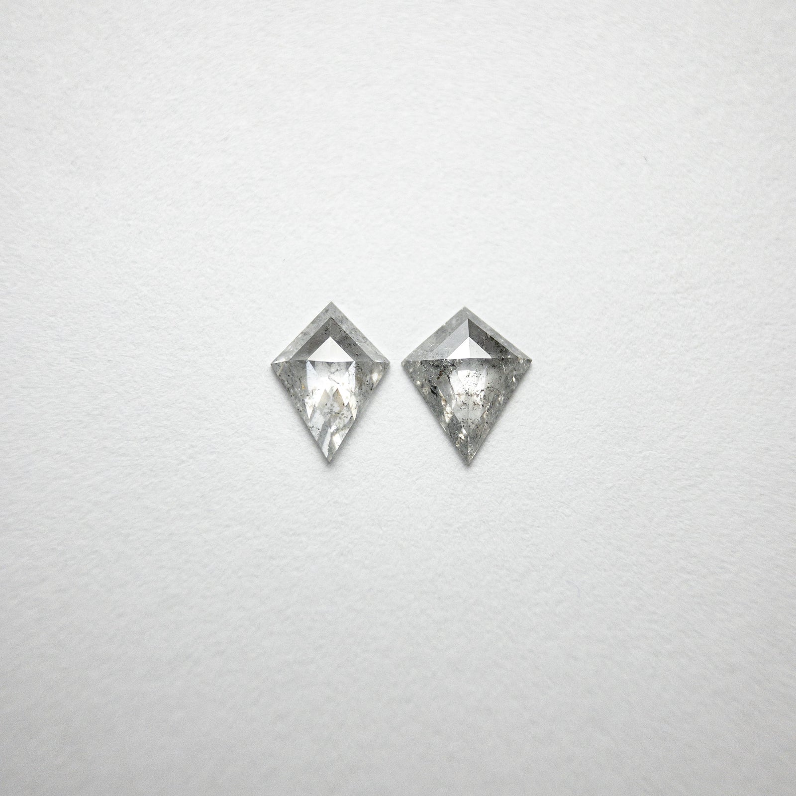 2pc 0.71cttw 7.21x5.87x1.65mm Kite Rosecut Matching Pair 18402-04 - Misfit Diamonds