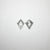2pc 0.71cttw 7.21x5.87x1.65mm Kite Rosecut Matching Pair 18402-04 - Misfit Diamonds