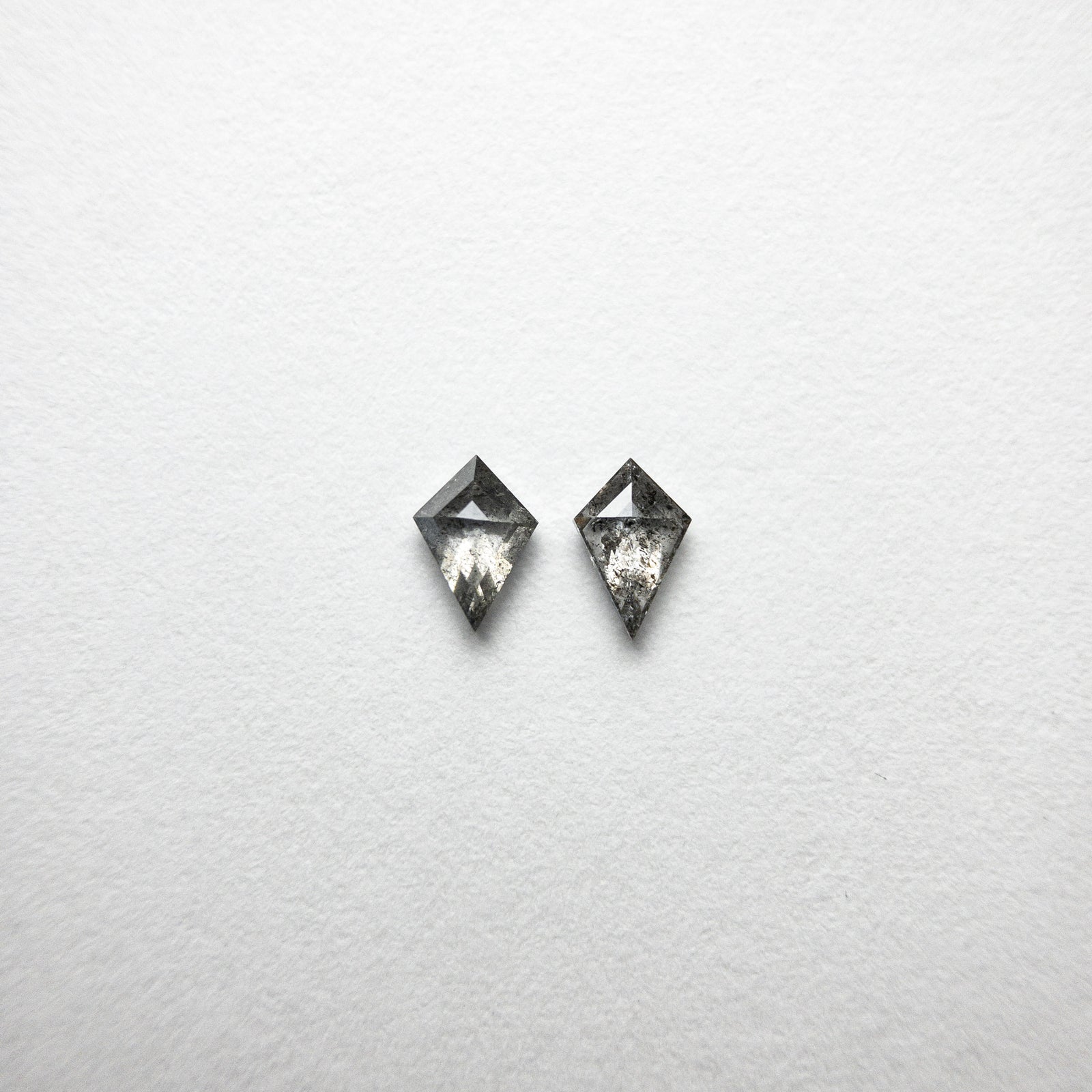 2pc 0.27cttw 4.62x3.28x1.63mm Kite Rosecut Matching Pair 18402-12 - Misfit Diamonds