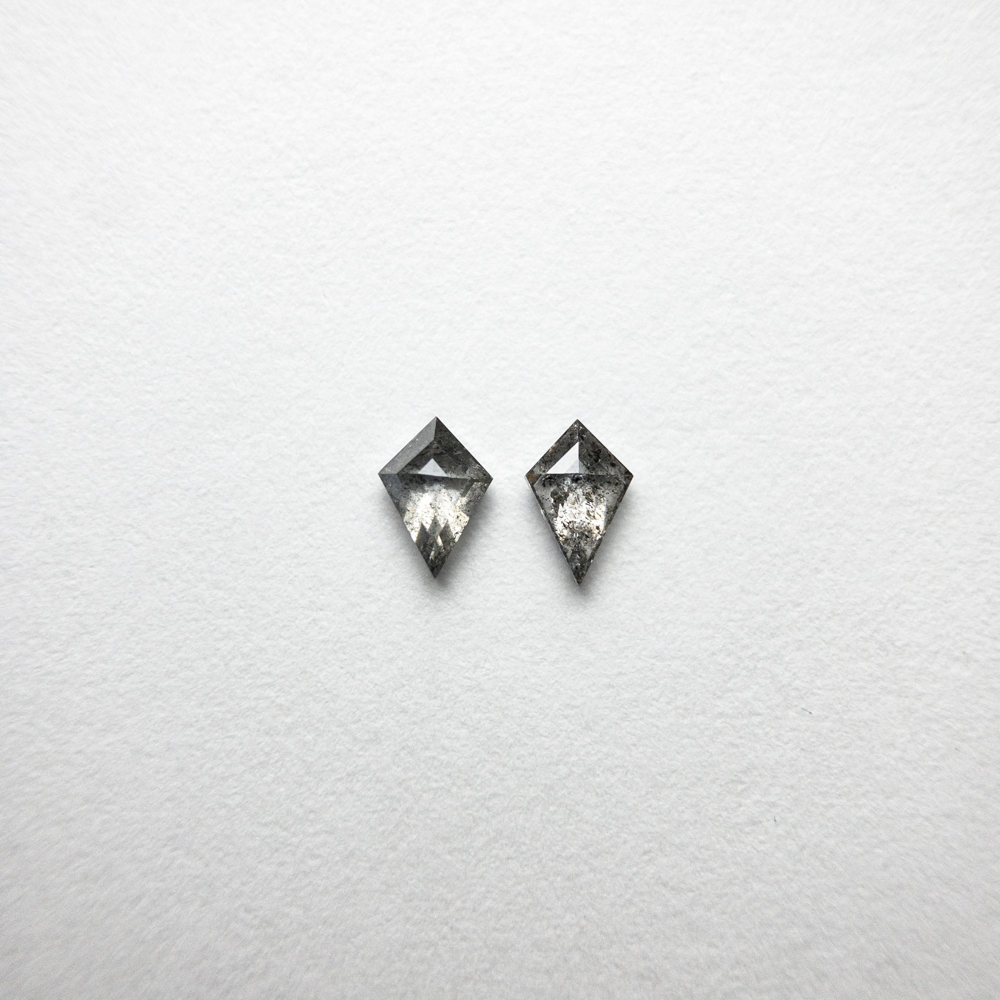 2pc 0.27cttw 4.62x3.28x1.63mm Kite Rosecut Matching Pair 18402-12 - Misfit Diamonds