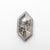 2.09ct 11.02x5.99x3.59mm Hexagon Rosecut 18404-01 - Misfit Diamonds