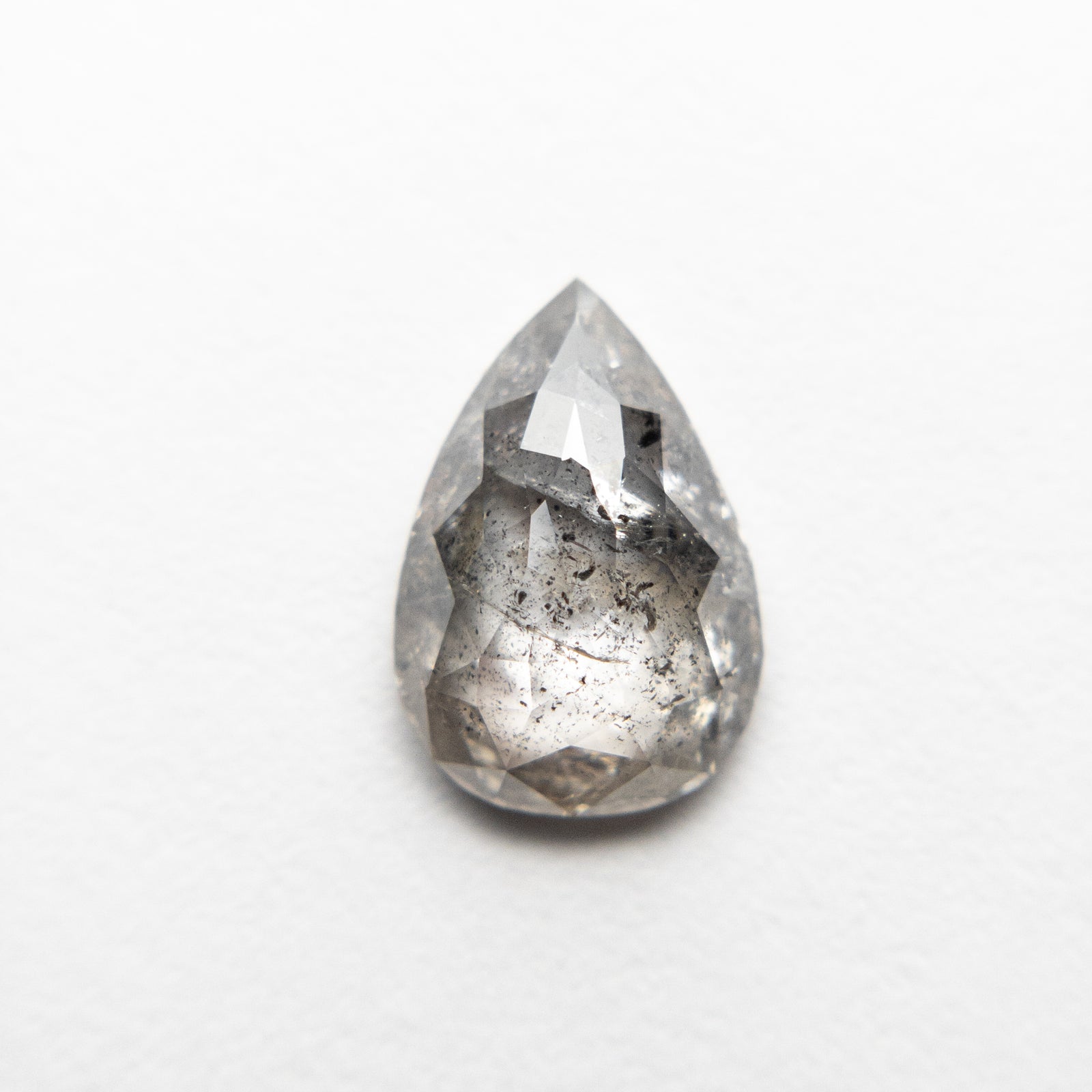 1.37ct 9.41x6.44x2.84mm Pear Rosecut 18405-01 - Misfit Diamonds