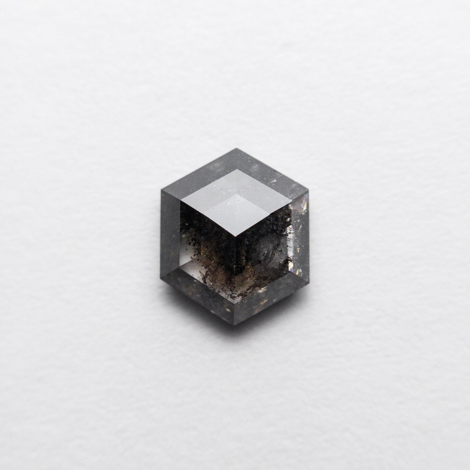 0.99ct 7.20x6.02x2.67mm Hexagon Rosecut 18407-09 - Misfit Diamonds
